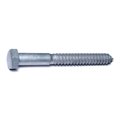 Midwest Fastener Lag Screw, 3/4 in, 7 in, Steel, Hot Dipped Galvanized Hex Hex Drive, 20 PK 08243